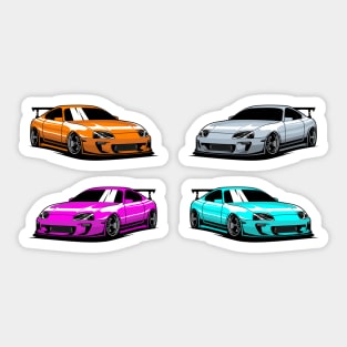 Toyota Supra - X4 Car Sticker